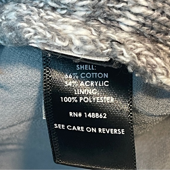 Torrid Marled Cold Shoulder Sweater Grey Size 2 - Picture 10 of 11